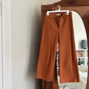 Madewell wide leg jeans